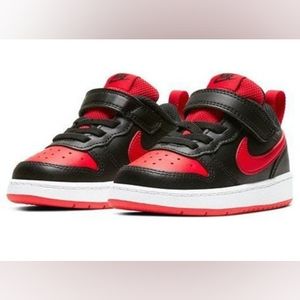 TODDLERS' NIKE COURT BOROUGH LOW 2 SHOES size 6c infants